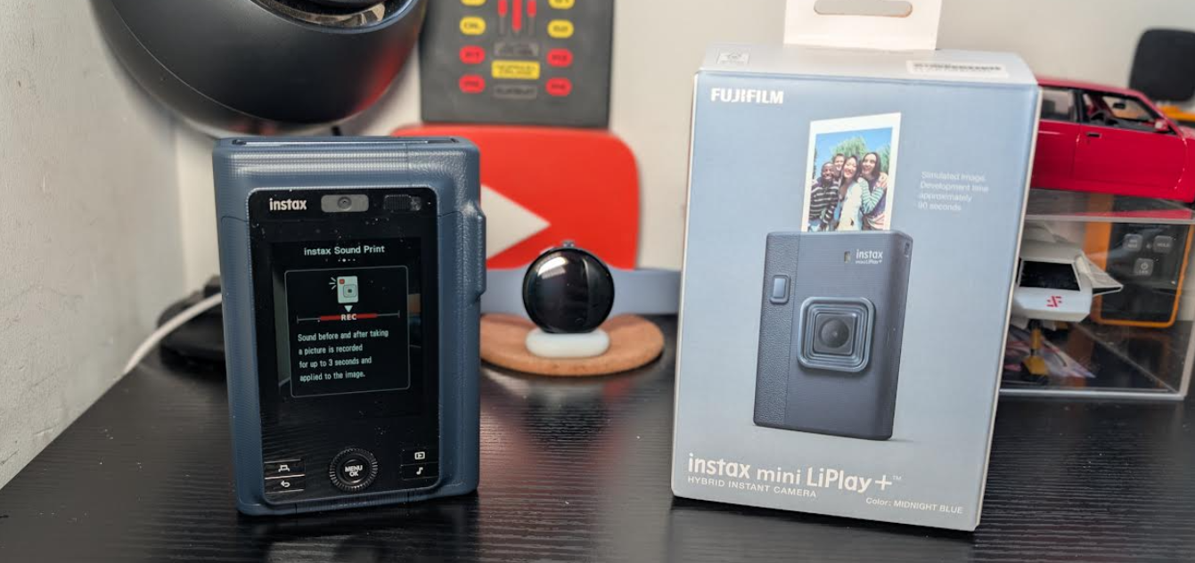 First Look FUJIFILM instax mini LiPlay+ hybrid camera - techbuzzireland
