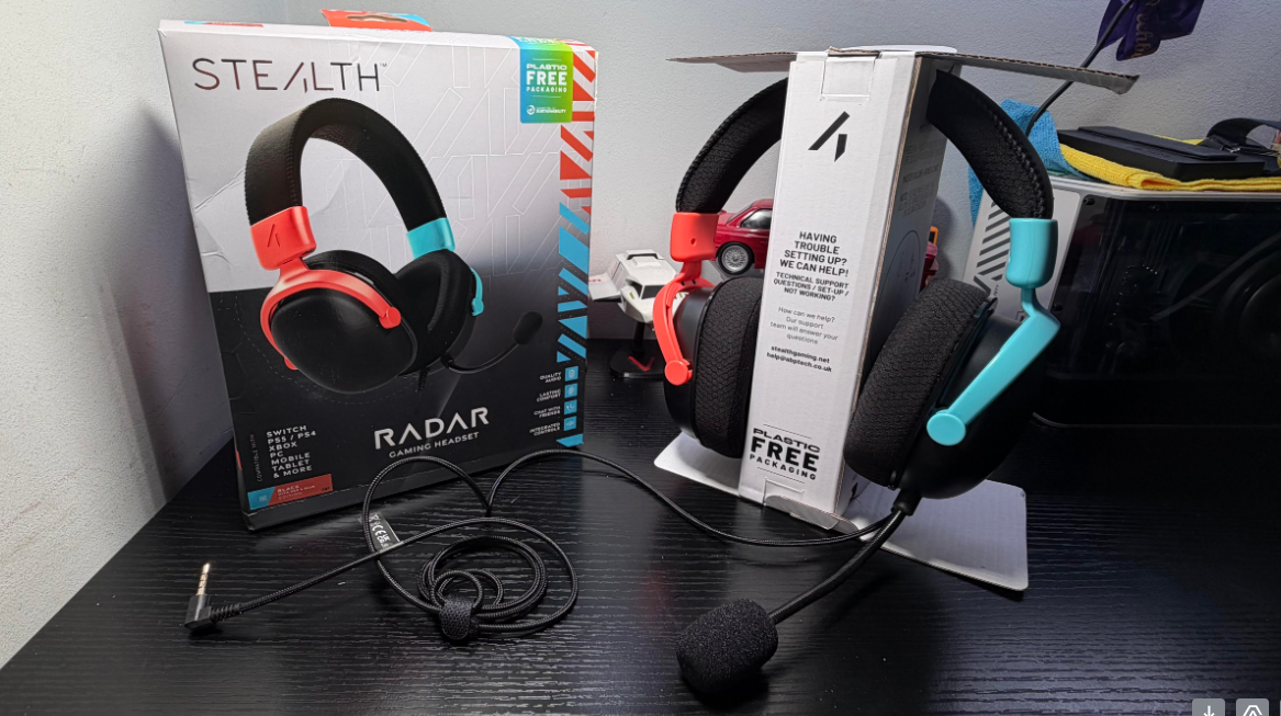 Stealth RADAR gaming headset review - techbuzzireland