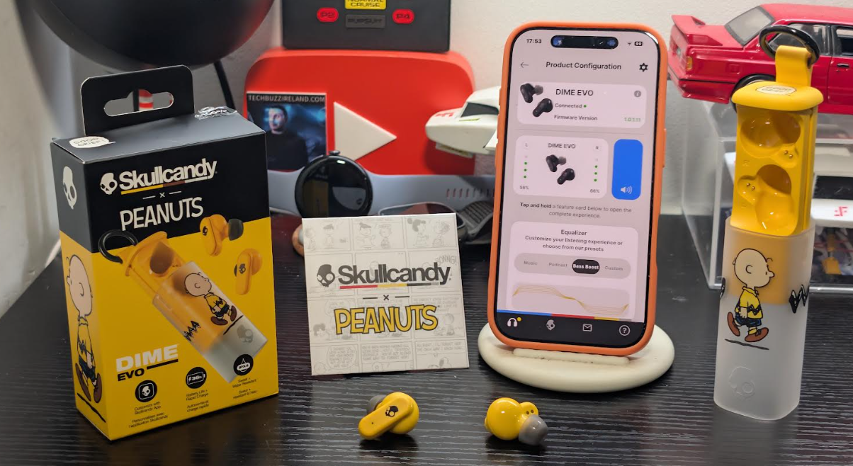 Skullcandy DIME EVO PEANUTS Review - techbuzzireland