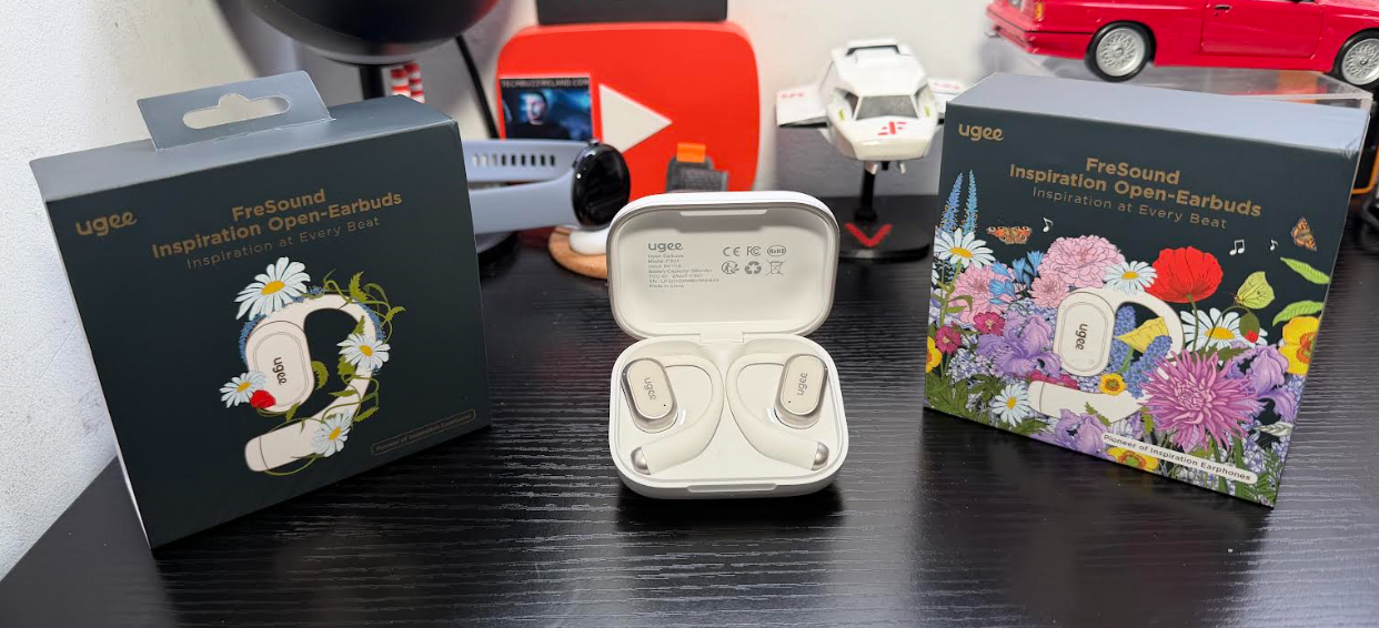ugee FreSound Inspiration Open-Earbuds Review - techbuzzireland