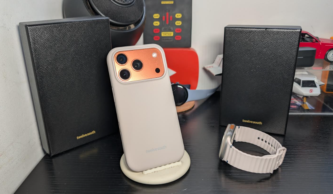 Twelve South Matching Watch Ultra Band and iPhone 17Pro case review - techbuzzireland