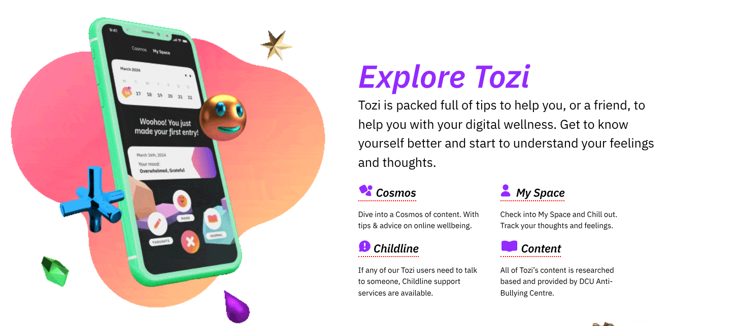 Tozi marks Anti-Bullying Week with social campaign to support young people online - techbuzzireland