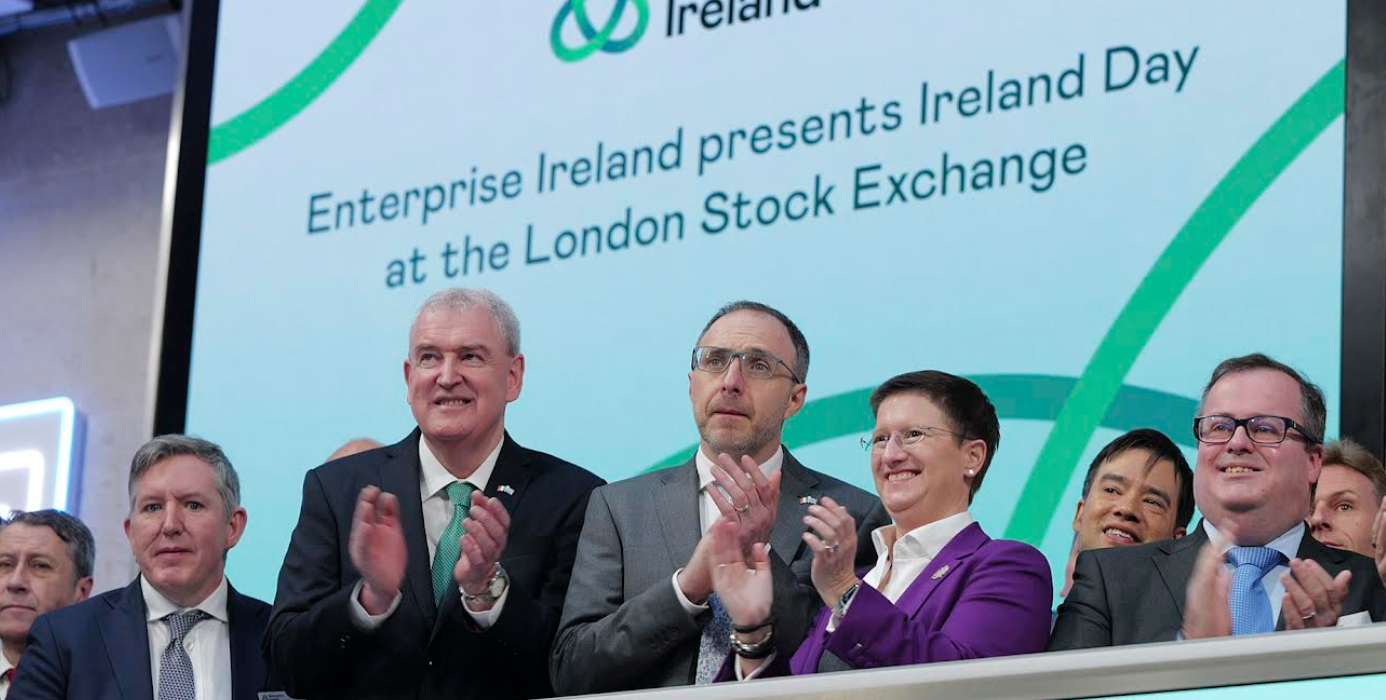 Ireland Opens Markets at the London Stock Exchange to Celebrate Deepening UK-Ireland Innovation Ties