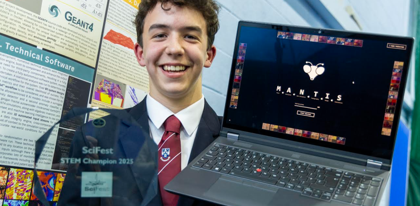 Zack O’Leary wins SciFest National Final 2025 - techbuzzireland
