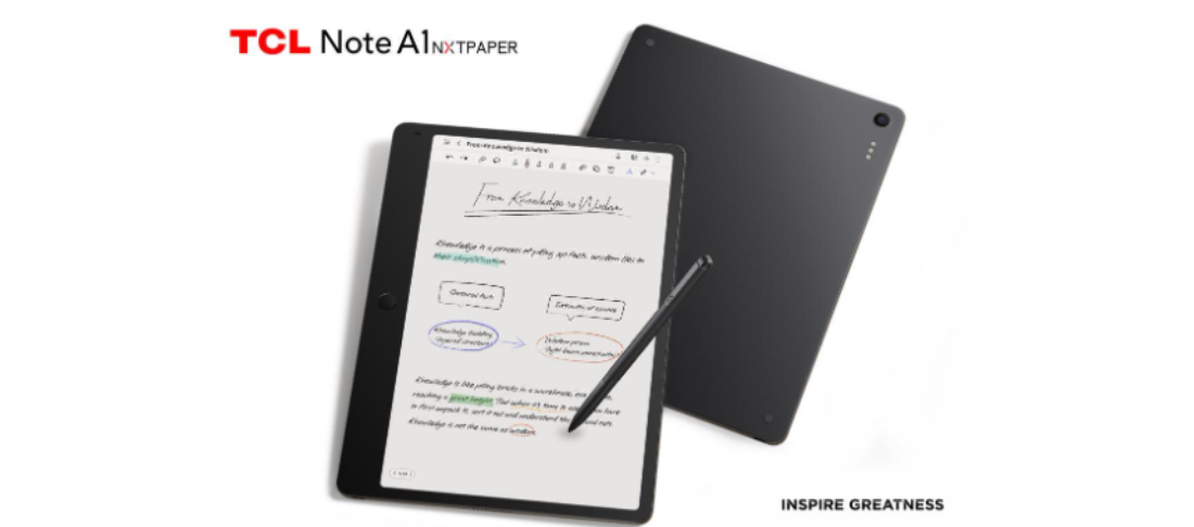 TCL Unveils Note A1 NXTPAPER: CES 2026