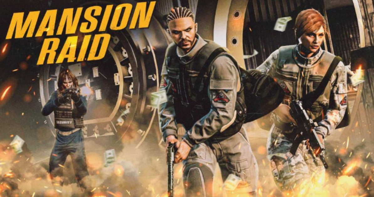 GTA 5 Online’s New Adversary Mode: The Mansion Raid