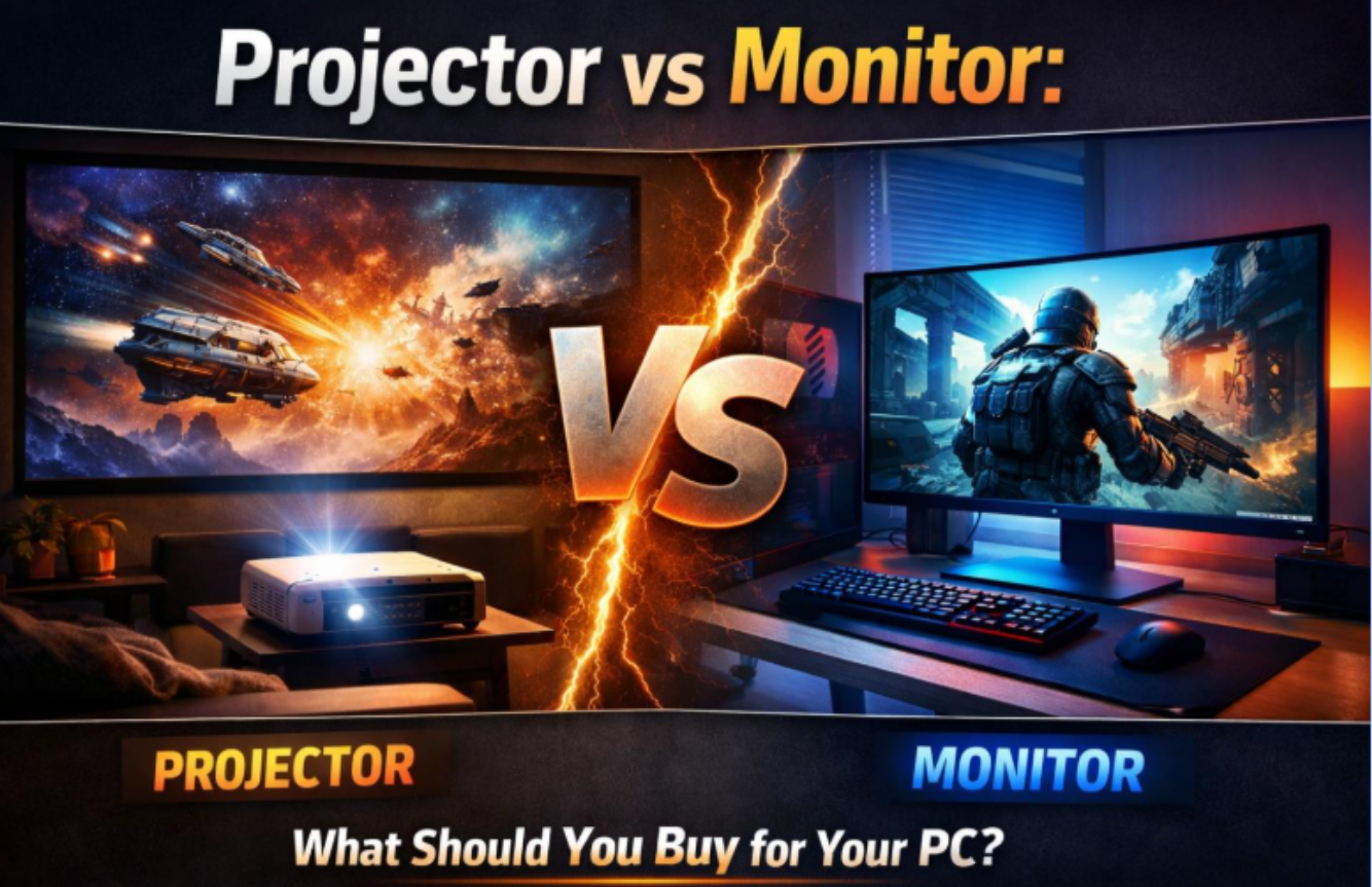 Projector vs. Monitor: What You Should Buy for Display on Your PC
