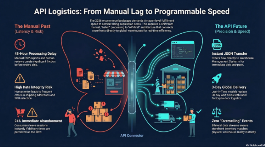 The Backend Revolution: How "API-First" Logistics is Reshaping Global E-commerce
