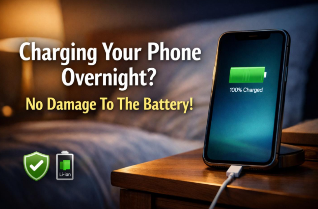 Why Leaving Your Phone Charging Overnight Does Not Affect Its Battery - techbuzzireland
