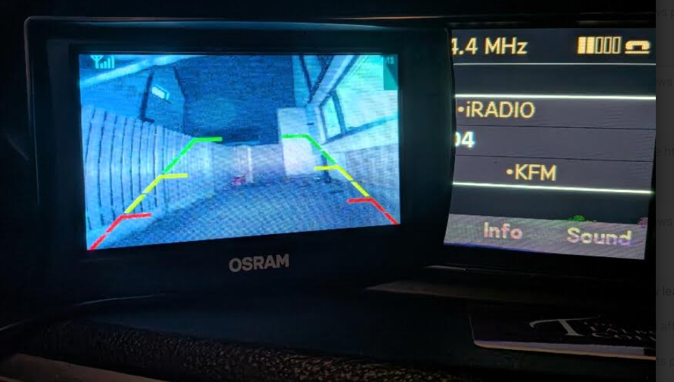 OSRAM ROADsight Wireless Reversing Camera System OWRCS4 Review - techbuzzireland.com