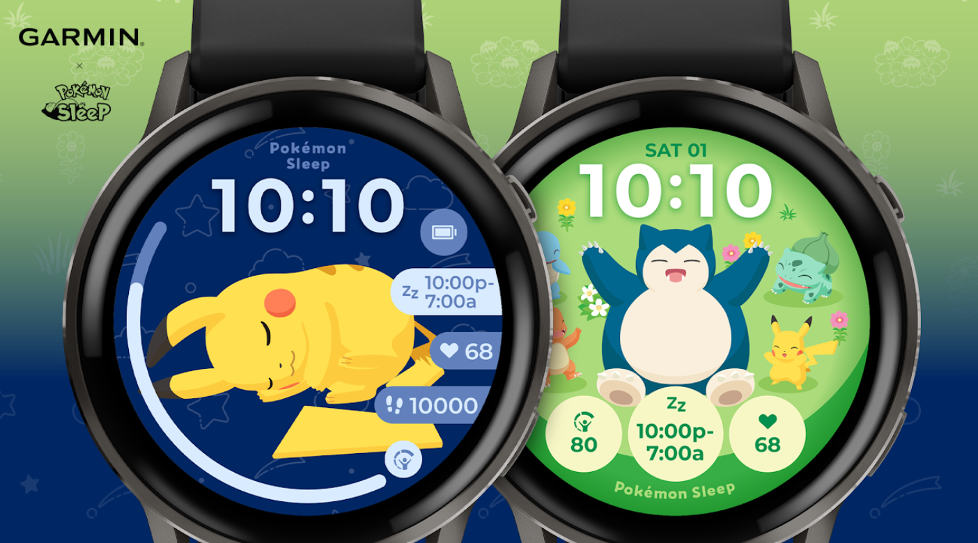 Pokémon Sleep watch faces on Garmin devices - techbuzzireland.com