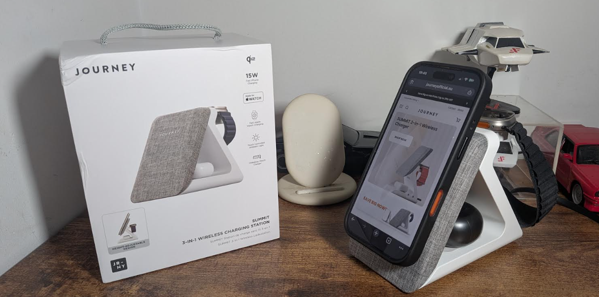 JOURNEY SUMMIT 3-in-1 Wireless Charging Station Review