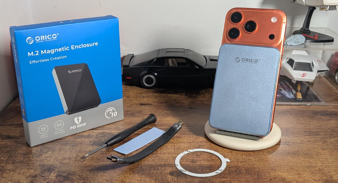 ORICO 6-in-1 USB-C Magnetic M.2 Docking Station Review - techbuzzireland