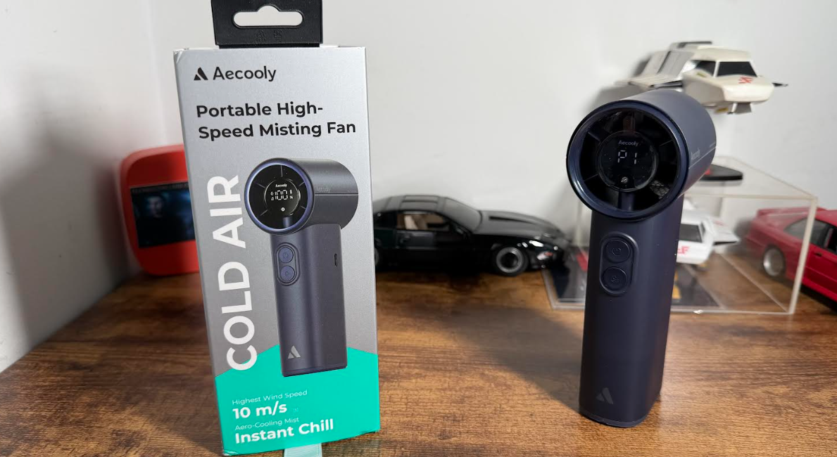 Aecooly Portable Misting Cold Air Fan Review - techbuzzireland@gmail.com