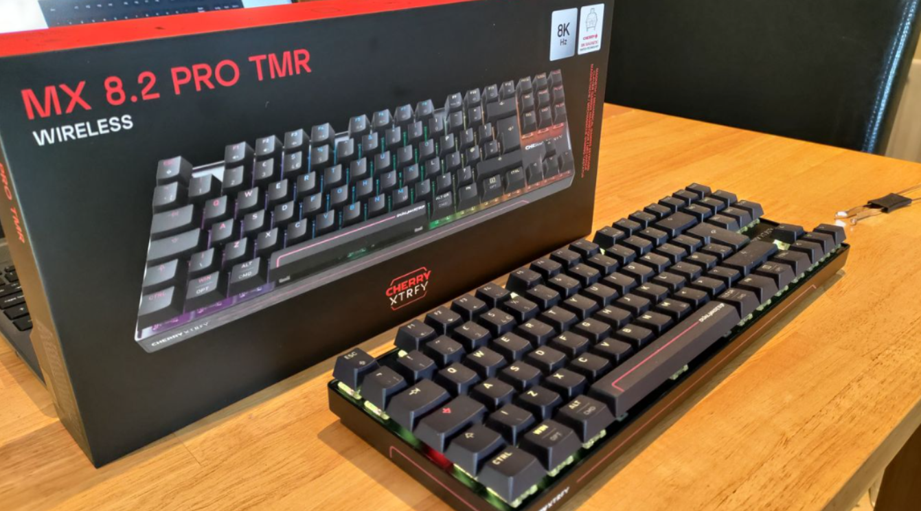 CHERRY XTRFY MX 8.2 PRO TMR Wireless Review - techbuzzireland.com