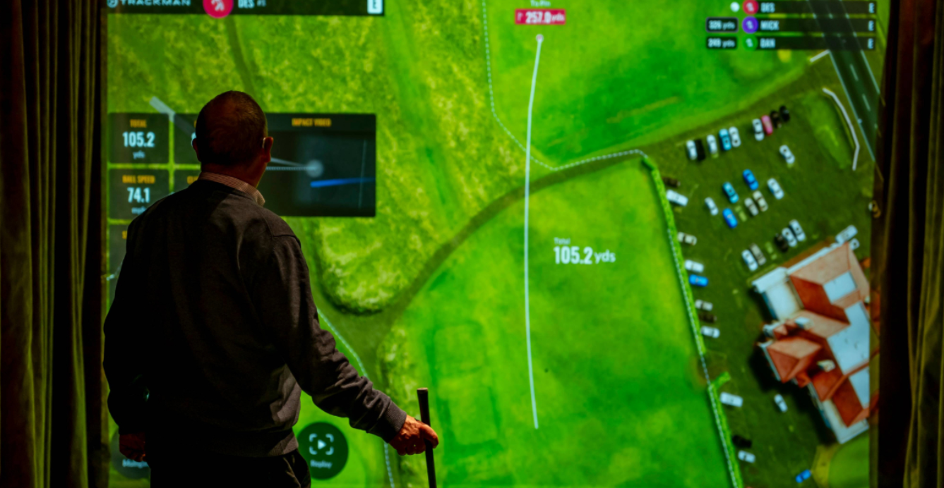 Pitch Dublin delivers premium indoor golf experiences powered by Panasonic projection