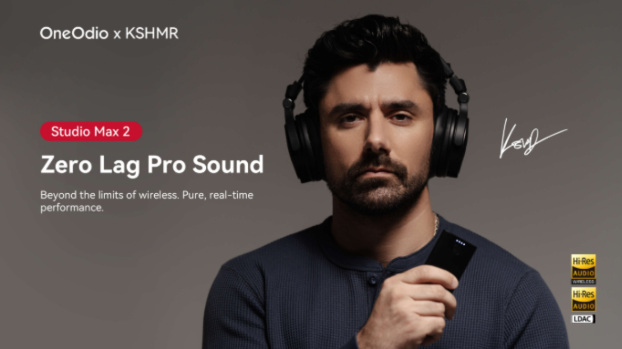 OneOdio Partners with Global DJ KSHMR to Launch Studio Max 2