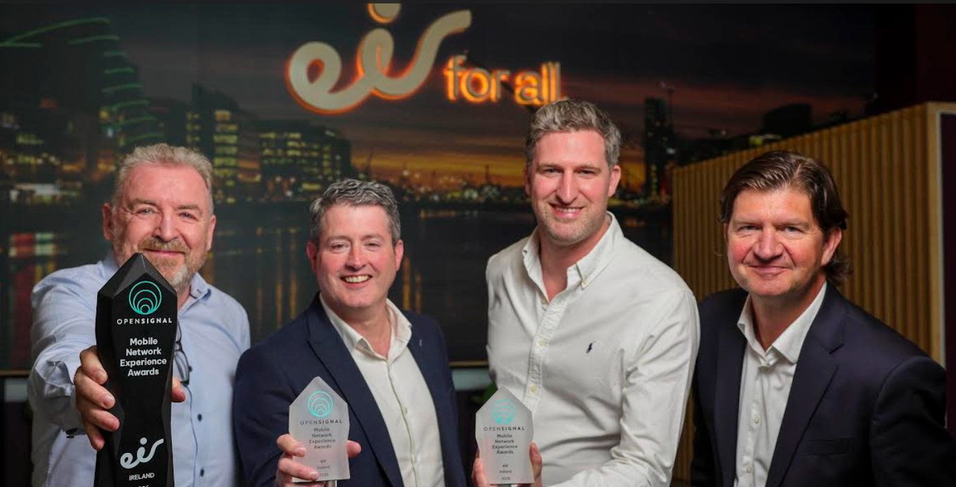 eir Recognised as Ireland’s No.1 Network for 5G Coverage and Availability by Opensignal - techuzzireland.com