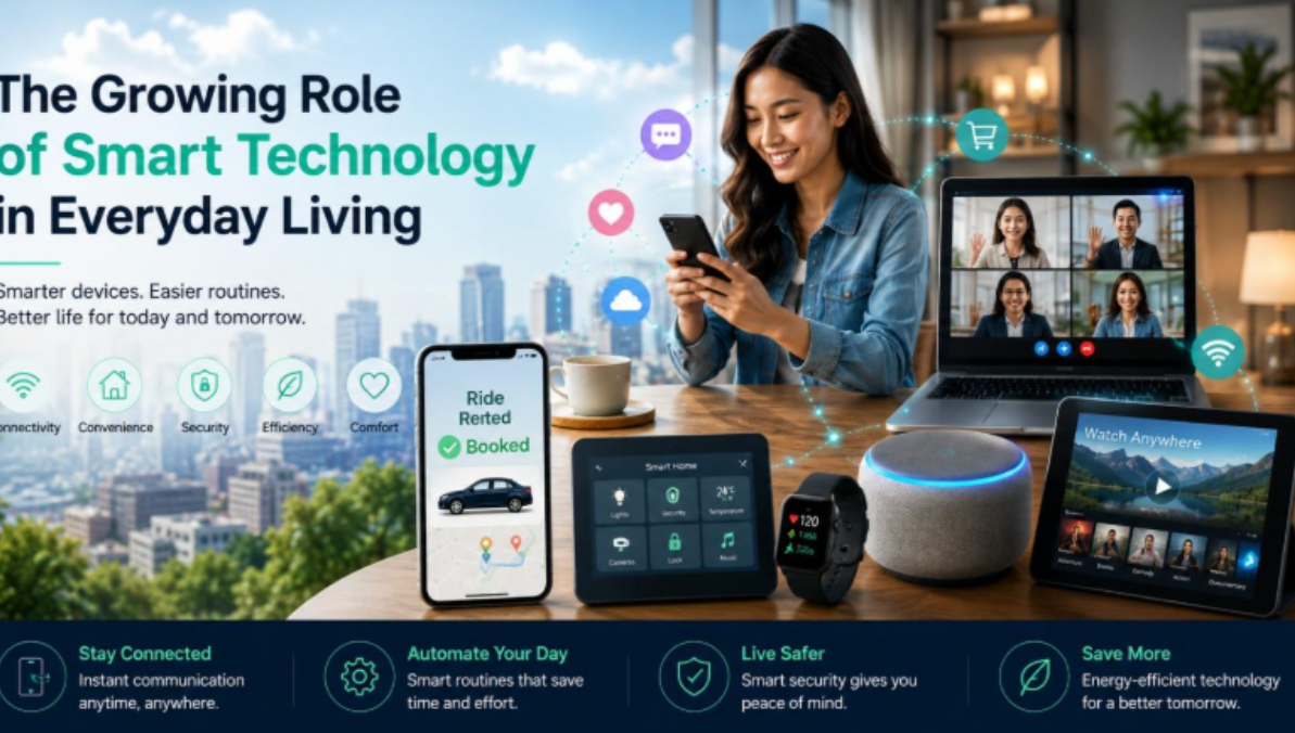 The Growing Role of Smart Technology in Everyday Living