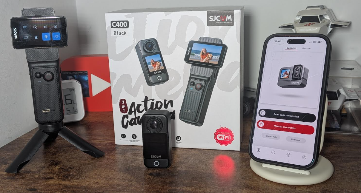 SJCAM C400 3-in-1 4K action camera review - techbuzzireland.com
