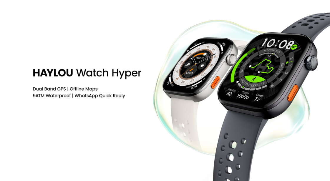 HAYLOU Launches Watch Hyper, Bringing Dual-Band GPS and Offline Maps to a New Generation of Urban Outdoor Users - techbuzzireland.com