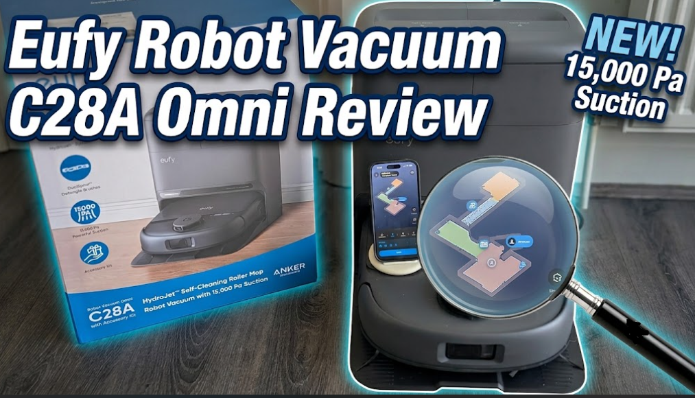 Eufy Robot Vacuum C28A Omni Review - techbuzzireland.com