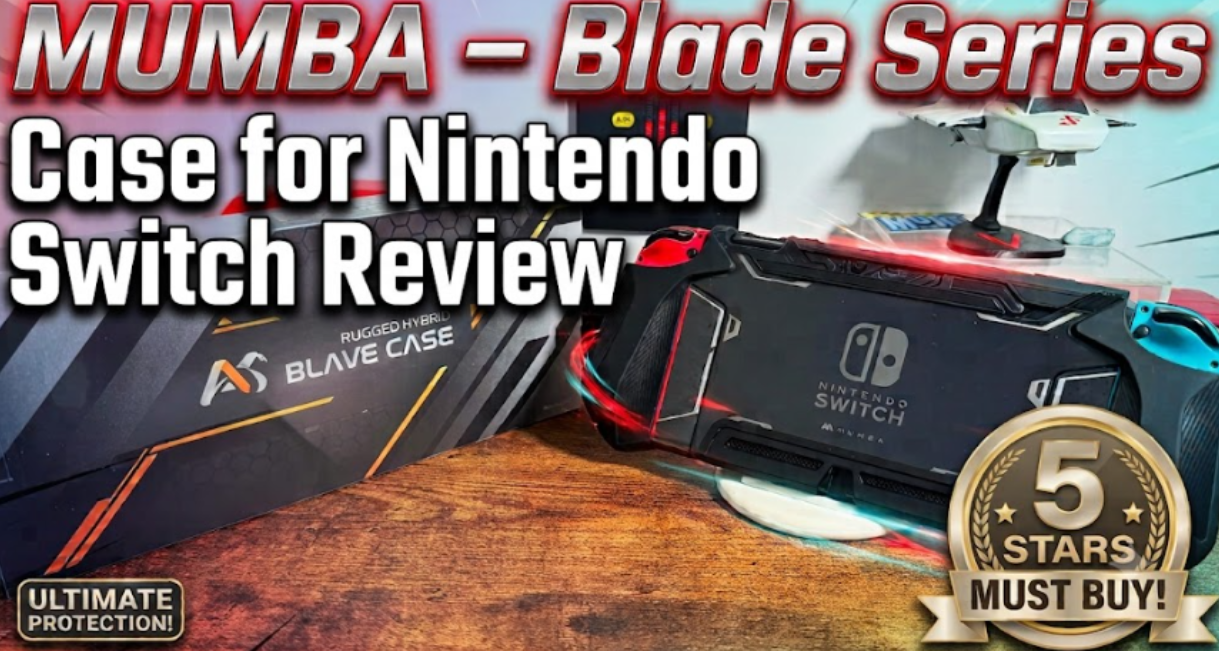 MUMBA - Blade Series Case for Nintendo Switch Review - techbuzzireland.com