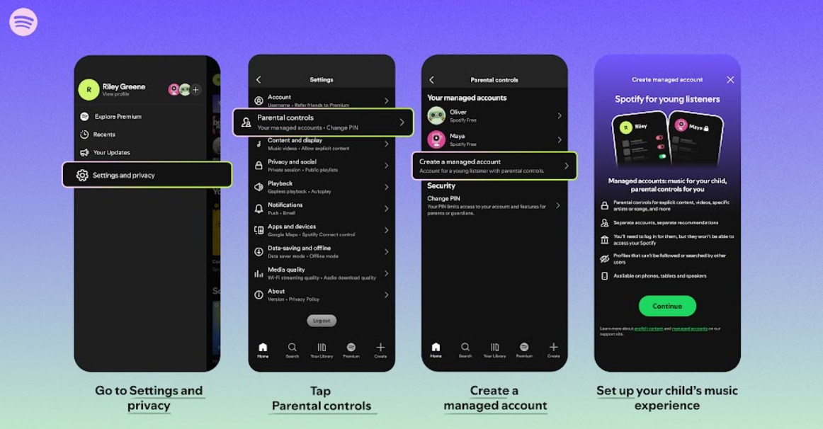 Spotify Managed Accounts now available in Ireland - techbuzzireland.com