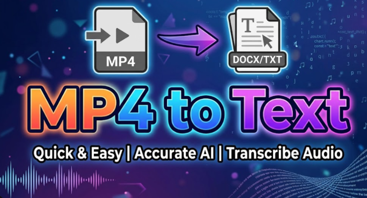 MP4 to Text: A Practical Guide to Converting Videos Into Written Content