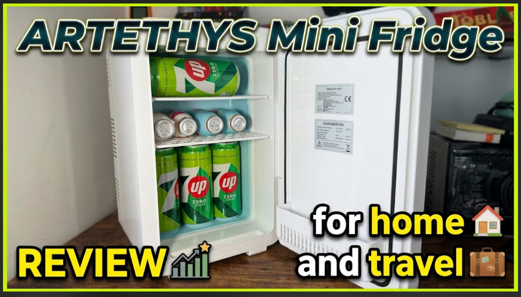 ARTETHYS Mini Fridge for home and travel review techbuzzireland.com