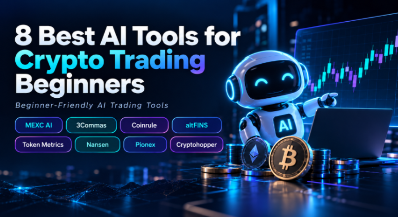8 Best AI Tools for Crypto Trading Beginners in 2026