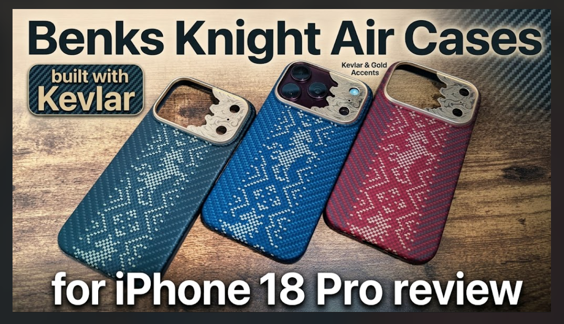 Benks Knight Air Cases for iPhone 18 Pro Review - techbuzzireland.com