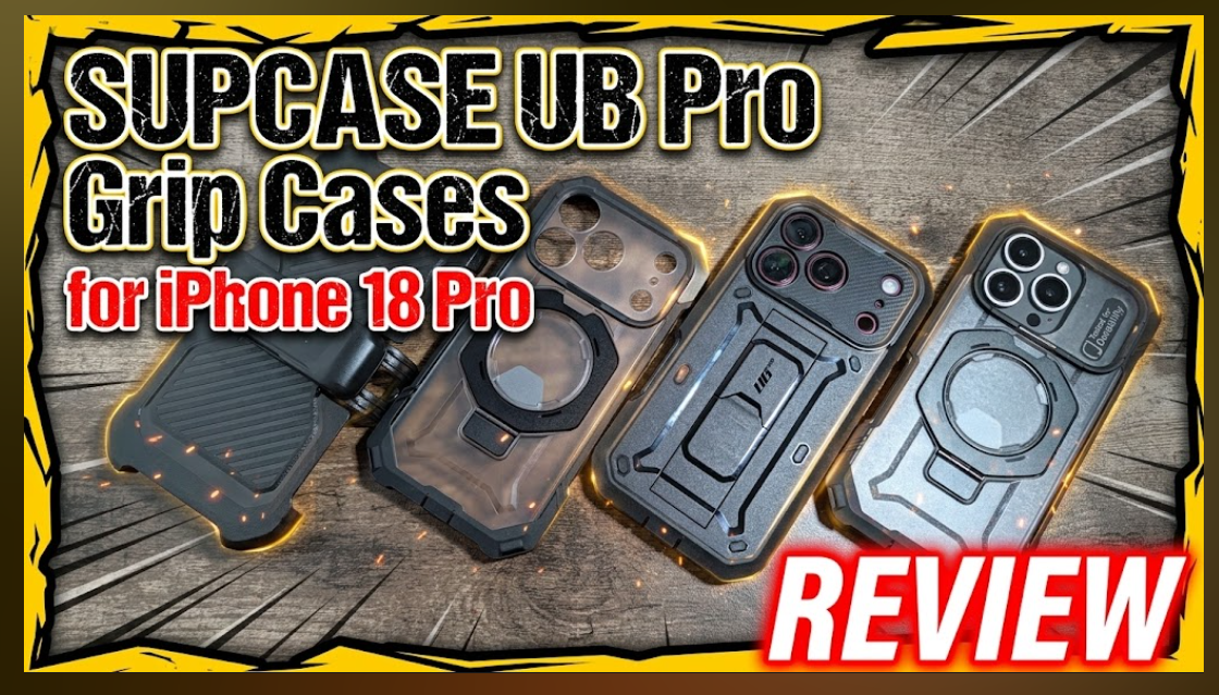 SUPCASE UB Pro Grip Cases for iPhone 18 Pro Review - techbuzzireland.com