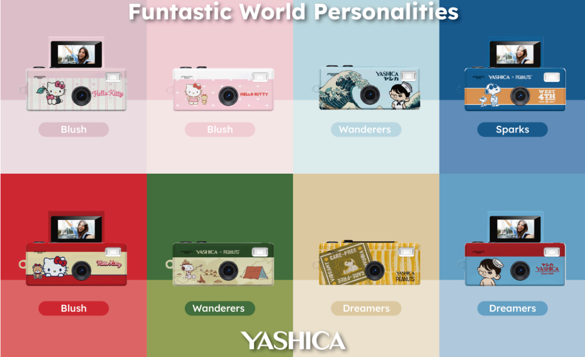 YASHICA Introduces FUNtastic WORLD Keychain Cameras - techbuzzireland.com