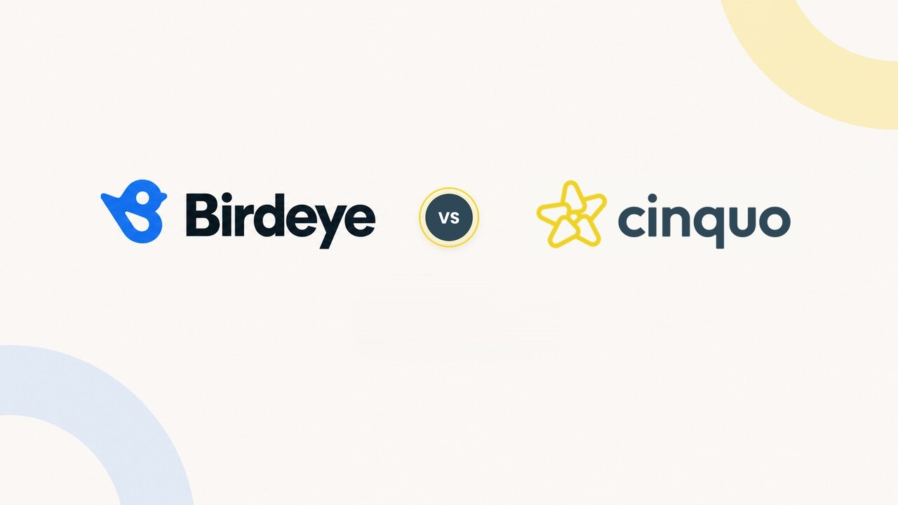 Cinquo vs Birdeye: which review management tool Is right for your business in 2026?