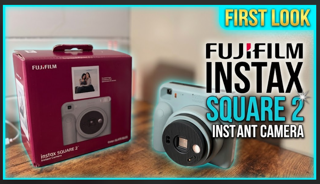 FUJIFILM instax SQUARE insant camera first look - techbuzzireland.com