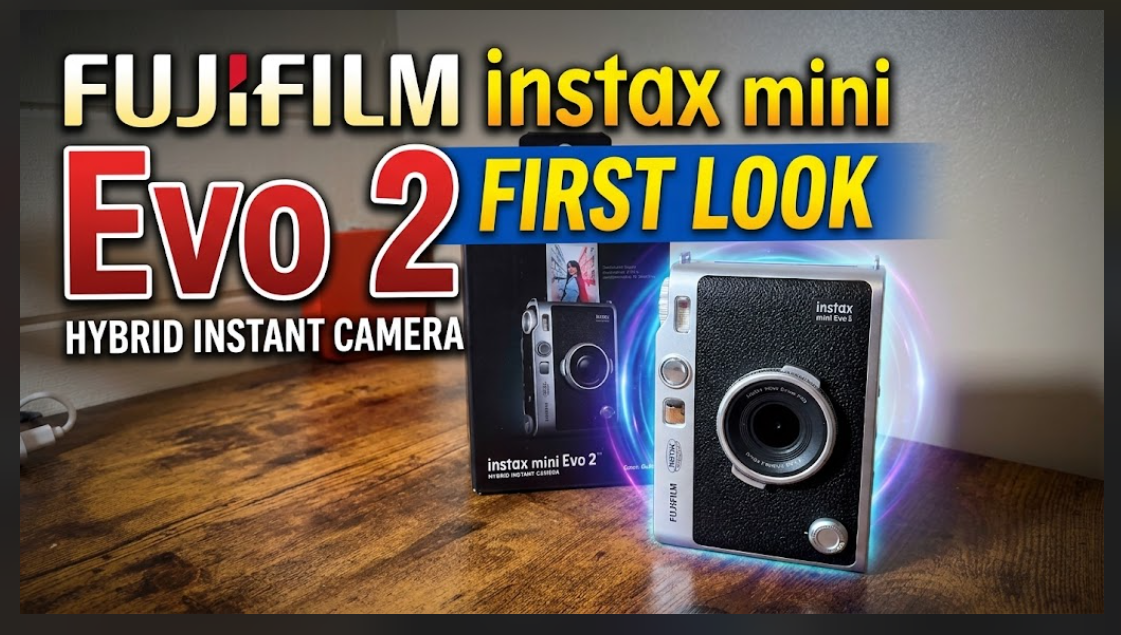 FUJIFILM instax mini Evo 2 first look - techbuzzireland.com